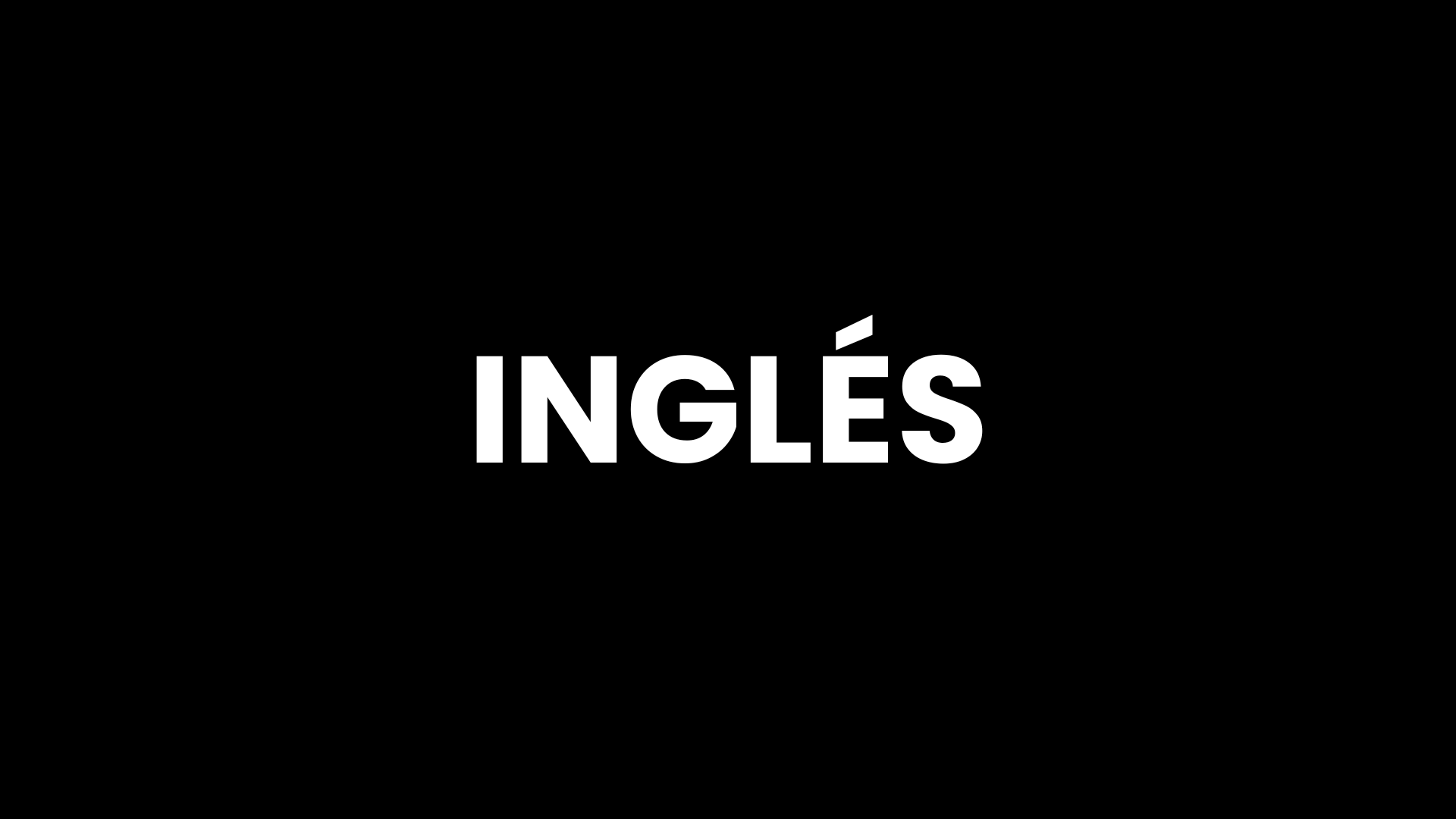 Inglés